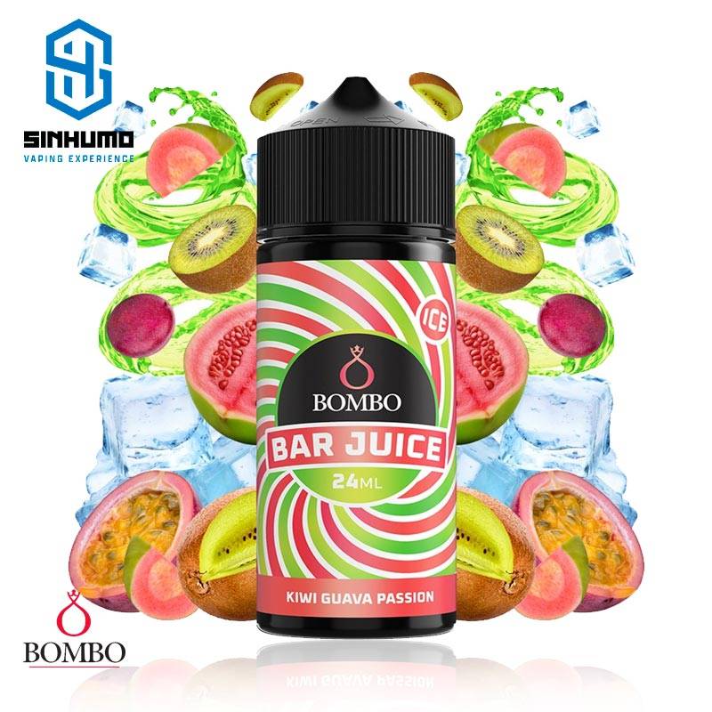 Aroma Kiwi Guava Passion Ice 24ml (Longfill) Bar Juice by Bombo E-liquids