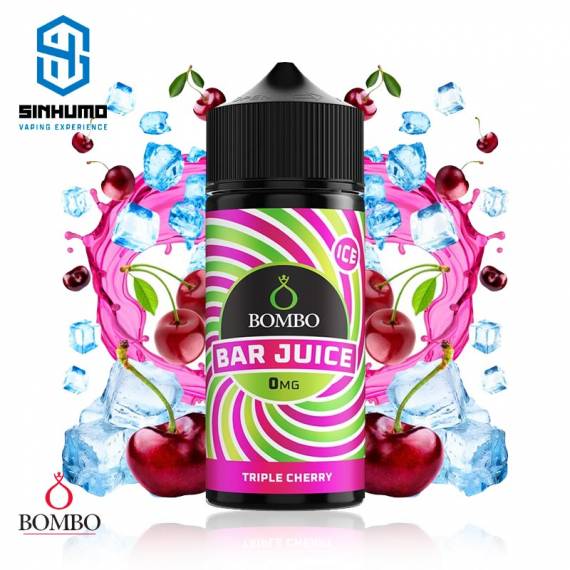 Aroma Triple Cherry Ice 24ml (Longfill) Bar Juice by Bombo E-liquids