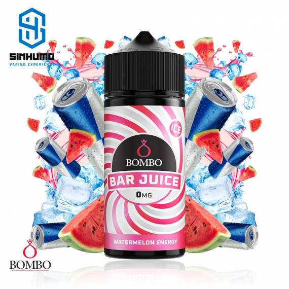 Watermelon Energy Ice 100ml Bar Juice by Bombo E-liquids