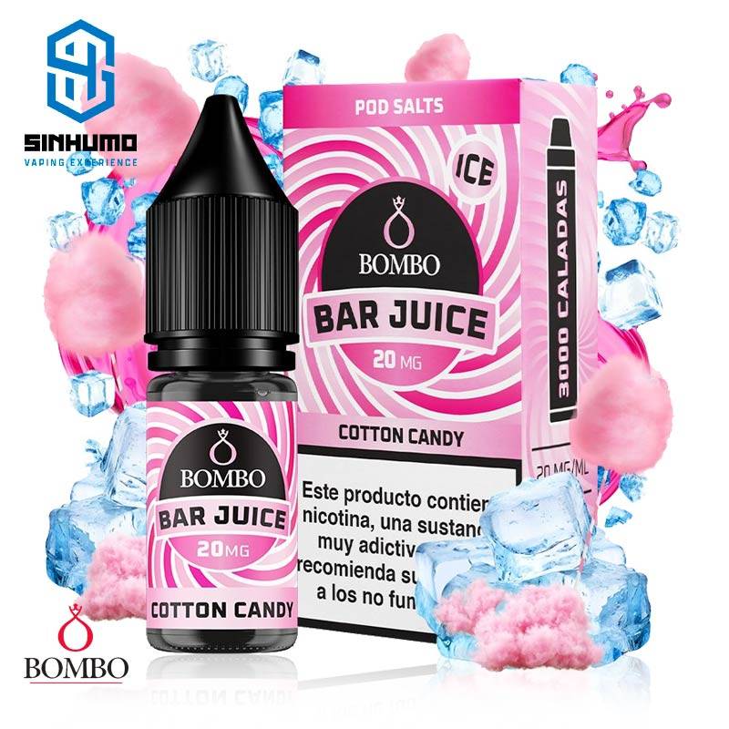 Sales Cotton Candy Ice 10ml Bar Juice By Bombo E-liquids