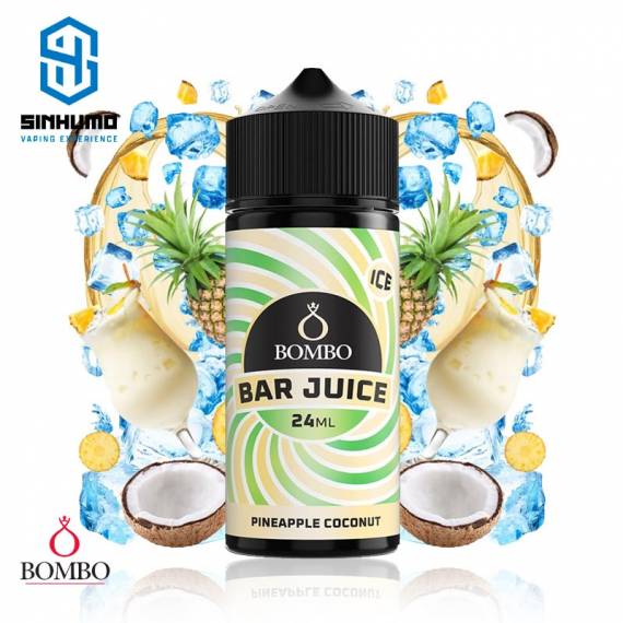 Aroma Pineapple Coconut Ice 24ml (Longfill) Bar Juice by Bombo E-liquids