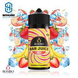 Banana Strawberry Ice 100ml Bar Juice by Bombo E-liquids