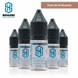 Pack de 10 Nicokits 30/70 18mg by Sinhumo