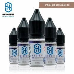 Pack de 20 Nicokits 50/50 18mg By Sinhumo