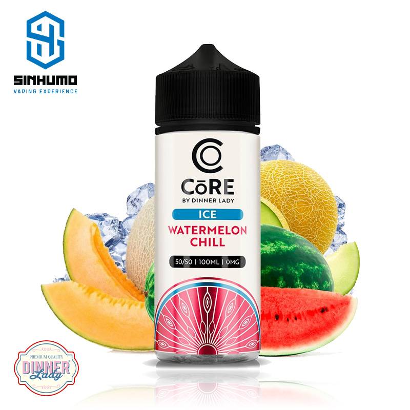 Core Watermelon Chill Ice 100ml by Dinner Lady