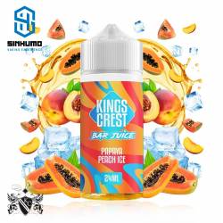 Aroma Papaya Peach Ice 24ml (Longfill) Bar Juice by Kings Crest