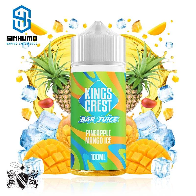 Pineapple Mango Ice 100ml Bar Juice by Kings Crest