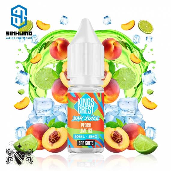 Sales Peach Lime Ice Bali Fruits 10ml by Kings Crest