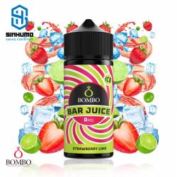 Aroma Strawberry Lime Ice 24ml (Longfill) Bar Juice by Bombo E-liquids