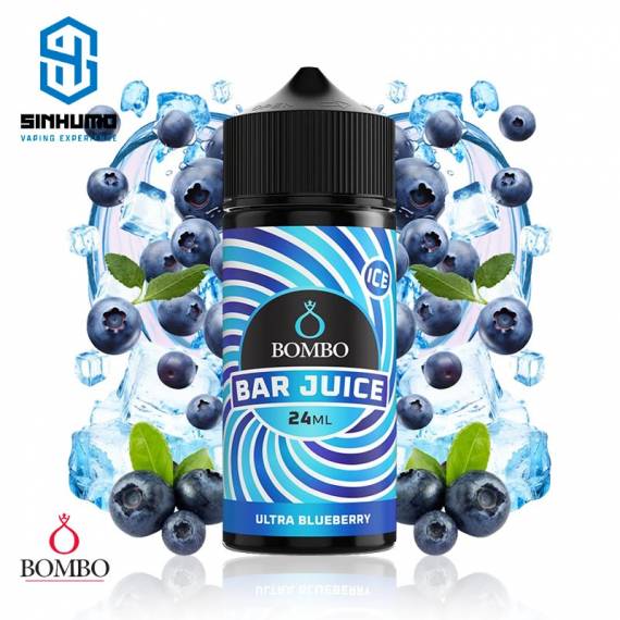 Aroma Ultra Blueberry Ice 24ml (Longfill) Bar Juice by Bombo E-liquids