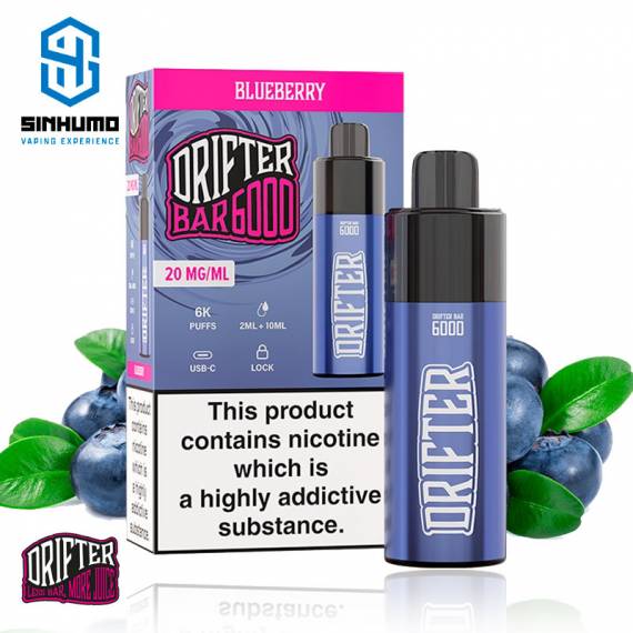 Kit Drifter Bar 6000 Blueberry by Dotmod