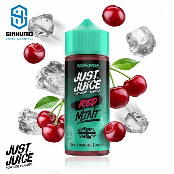 Red Mint 100ml By Just Juice