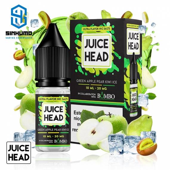 Sales Green Apple Pear Kiwi Ice 10ml By Juice Head & Bombo