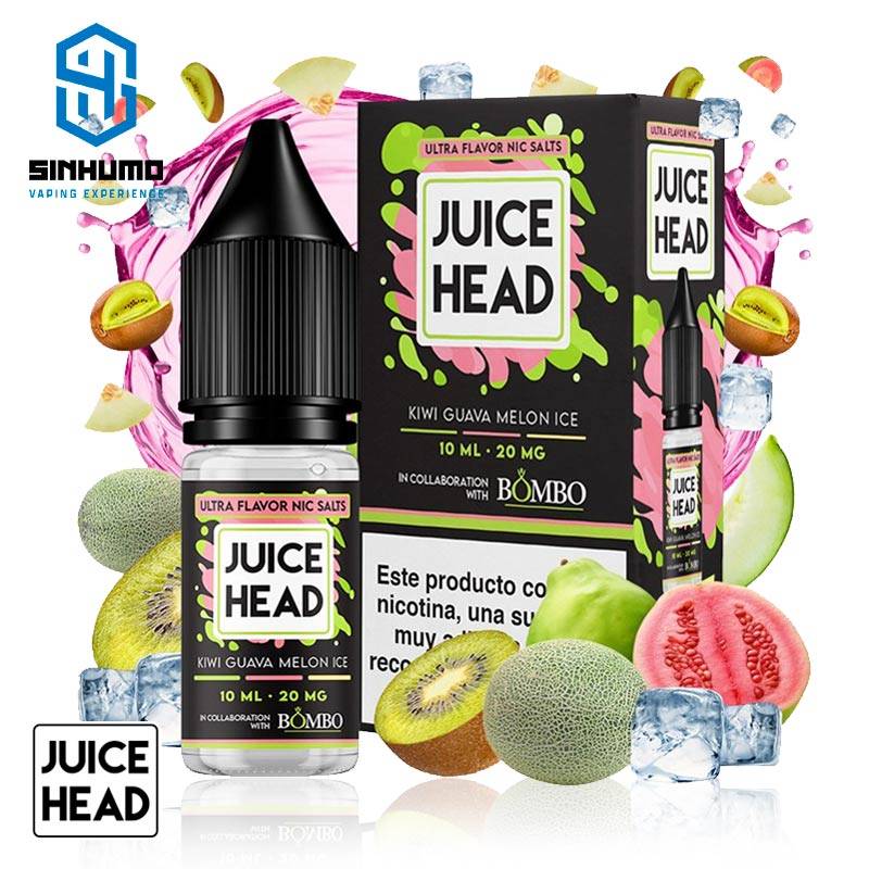 Sales Kiwi Guava Melon Ice 10ml By Juice Head & Bombo