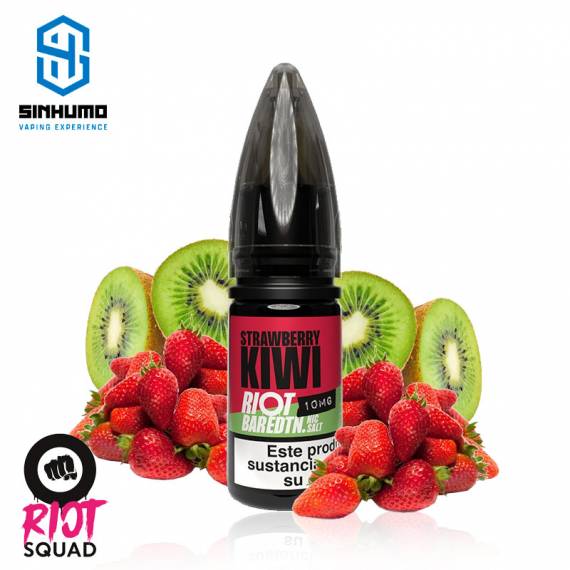 Sales Strawberry Kiwi 10ml Bar EDTN by Riot Squad Salt