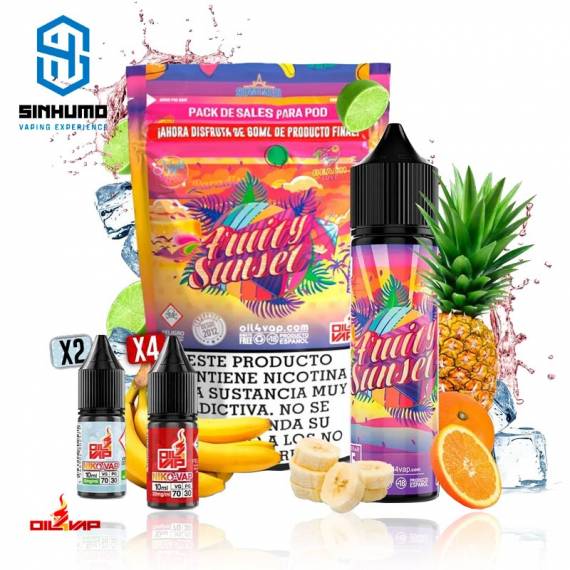 Fruity Sunset (Pack de Sales) 60ml By Oil4Vap