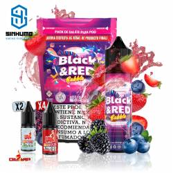 Black and Red Bubble (Pack de Sales) 60ml By Oil4Vap