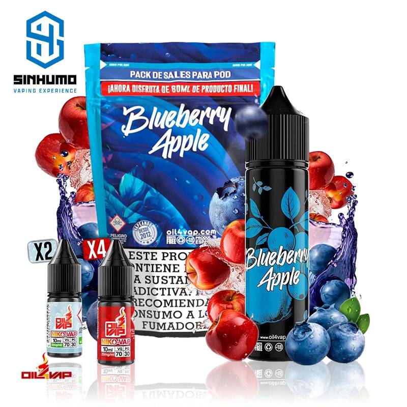 Blueberry Apple (Pack de Sales) 60ml By Oil4Vap