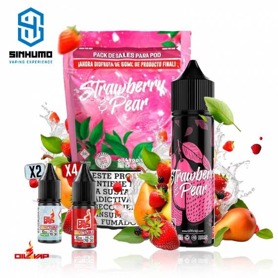 Strawberry Pear (Pack de Sales) 60ml By Oil4Vap