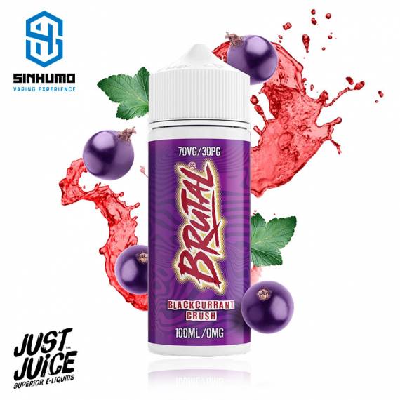 blackcurrant Crush 100ml Brutal Drinks by Just Juice