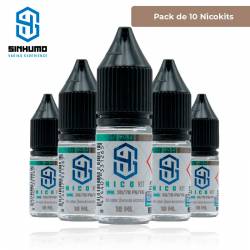 Pack de 10 Nicokits 30/70 9mg by Sinhumo