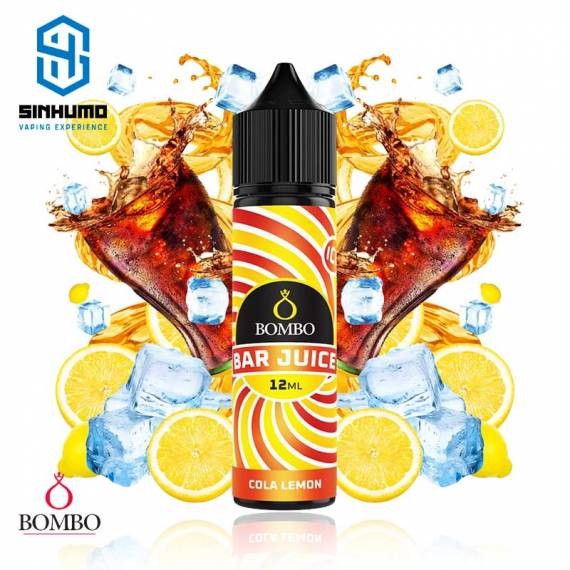 Aroma Cola Lemon Ice 12ml (Longfill) Bar Juice by Bombo E-liquids