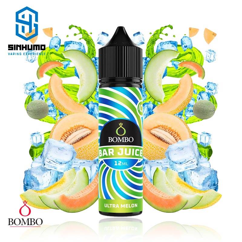 Aroma Ultra Melon Ice 12ml (Longfill) Bar Juice by Bombo E-liquids