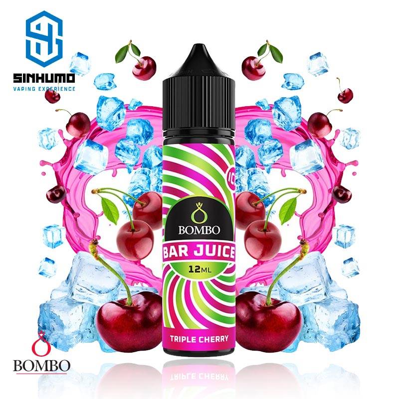 Aroma Triple Cherry Ice 12ml (Longfill) Bar Juice by Bombo E-liquids