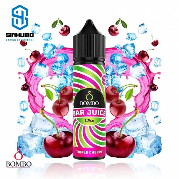 Aroma Triple Cherry Ice 12ml (Longfill) Bar Juice by Bombo E-liquids