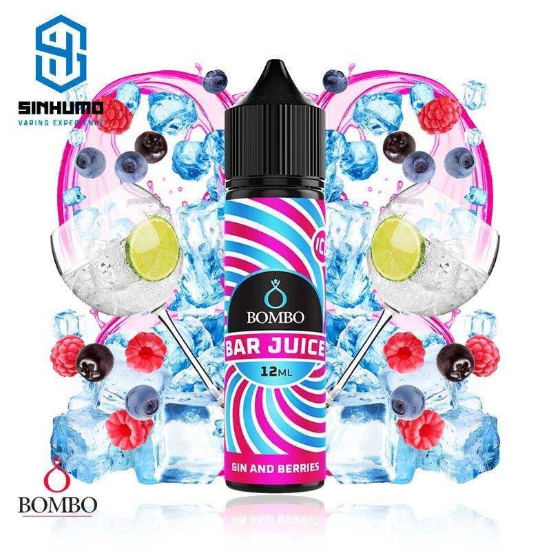 Aroma Gin And Berries Ice 12ml (Longfill) Bar Juice by Bombo E-liquids