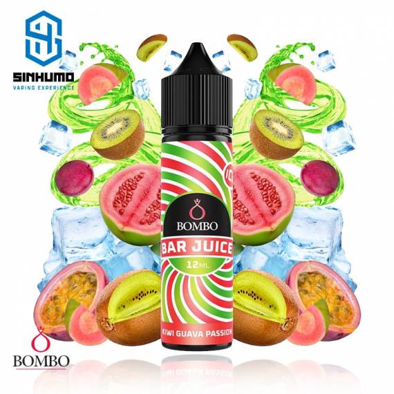 Aroma Kiwi Guava Passion Ice 12ml (Longfill) Bar Juice by Bombo E-liquids