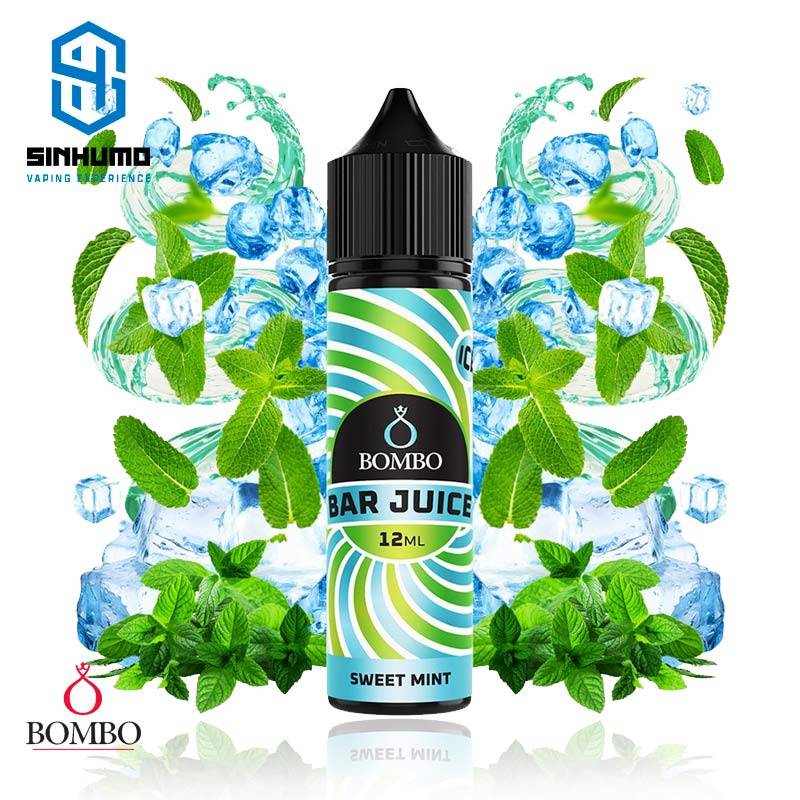 Aroma Sweet Mint Ice 12ml (Longfill) Bar Juice by Bombo E-liquids