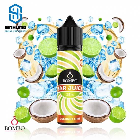 Aroma Coconut Lime Ice 12ml (Longfill) Bar Juice by Bombo E-liquids