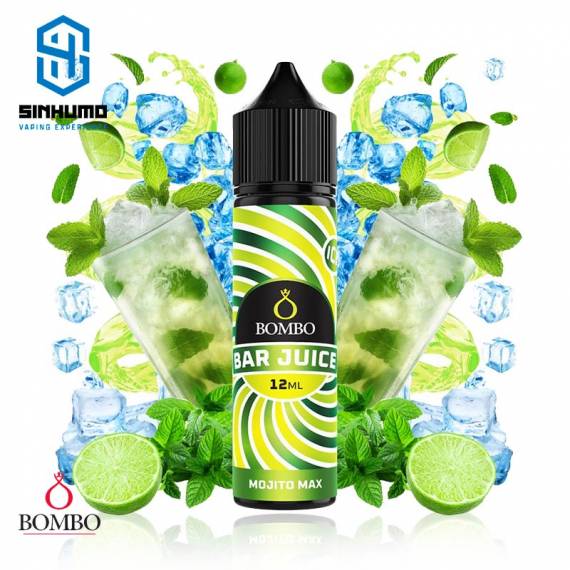 Aroma Mojito Max Ice 12ml (Longfill) Bar Juice by Bombo E-liquids