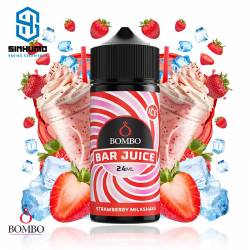 Aroma Strawberry Milkshake Ice 24ml (Longfill) Bar Juice by Bombo E-liquids