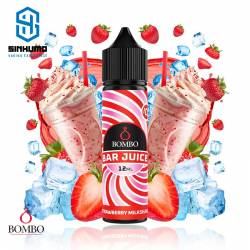 Aroma Strawberry Milkshake Ice 12ml (Longfill) Bar Juice by Bombo E-liquids