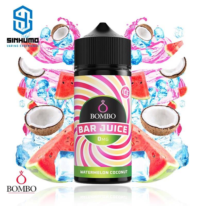 Watermelon Coconut Ice 100ml Bar Juice by Bombo E-liquids