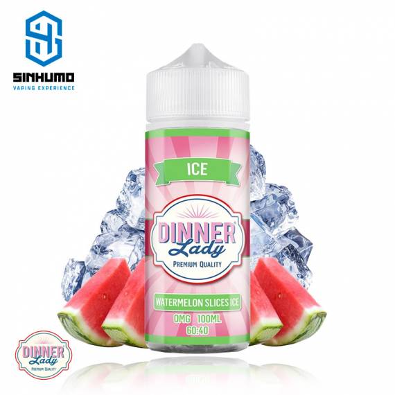 Watermelon Slices Ice 100ml by Dinner Lady