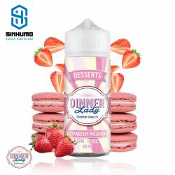 Strawberry Macaroon 100ml by Dinner Lady