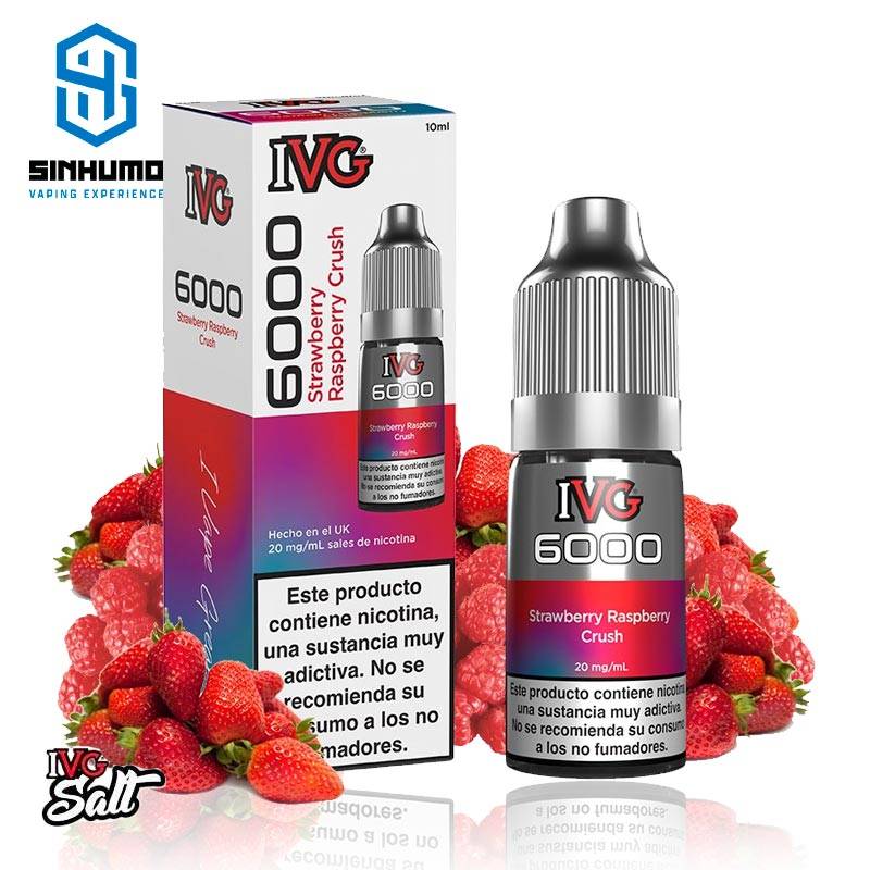 Sales Strawberry Raspberry Crush 10ml By IVG Salt