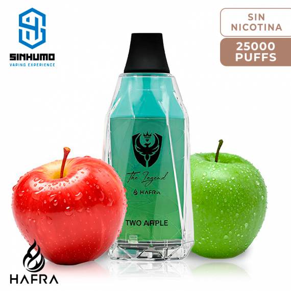 Vaper Desechable The Legend E-Shisha Two Apple