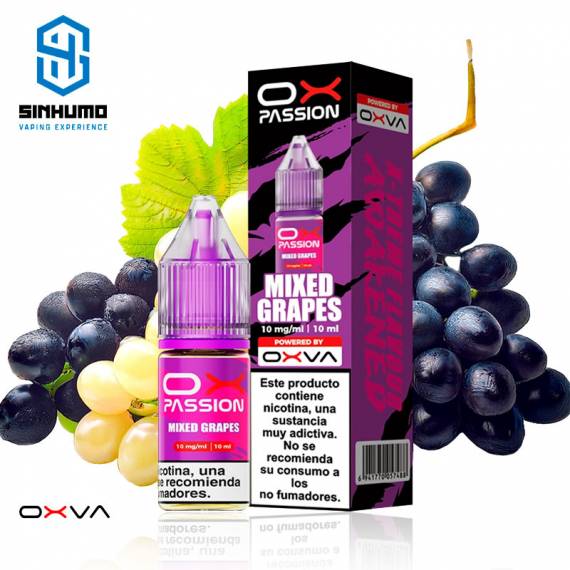 Sales Mixed Grapes 10ml Ox Passion By Oxva