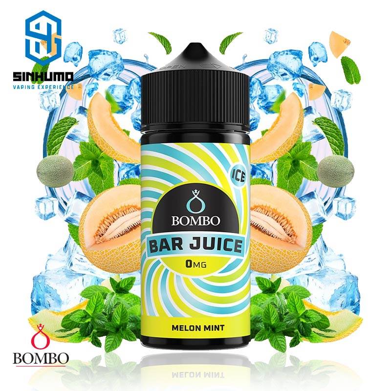 Melon Mint Ice 100ml Bar Juice by Bombo E-liquids