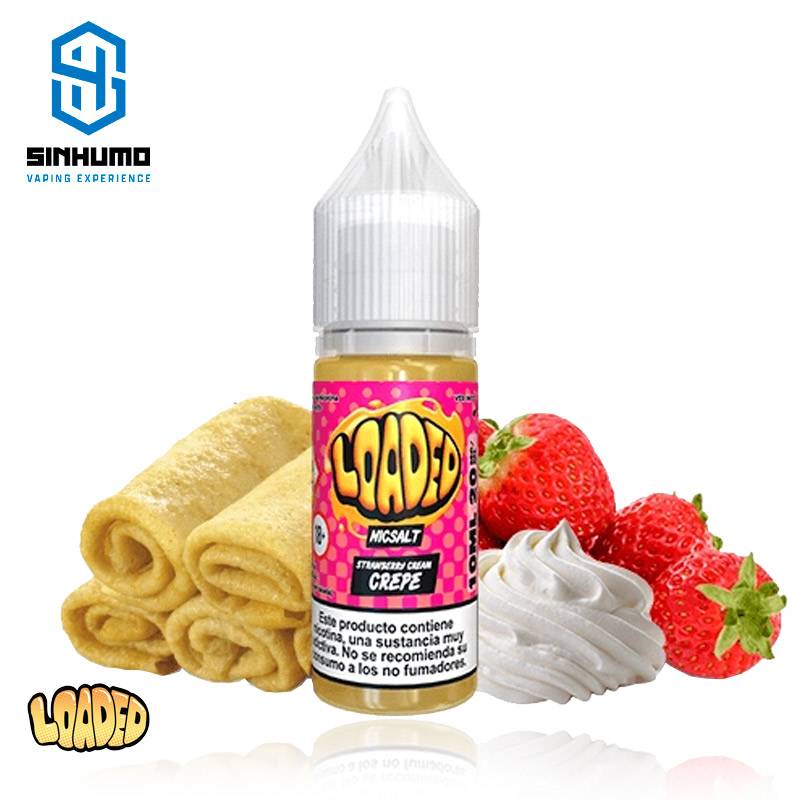 Sales Strawberry Cream Crepe 10ml by Loaded