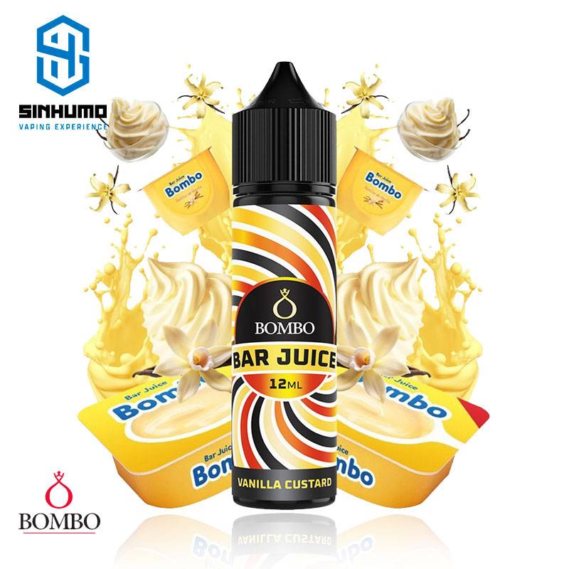 Aroma Vanilla Custard 12ml (Longfill) Bar Juice by Bombo E-liquids