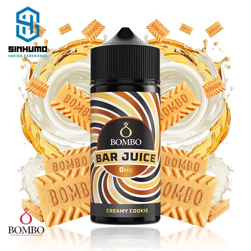 Creamy Cookie 100ml Bar Juice by Bombo E-liquids