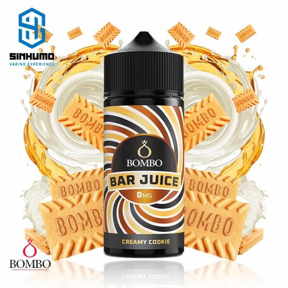 Creamy Cookie 100ml Bar Juice by Bombo E-liquids