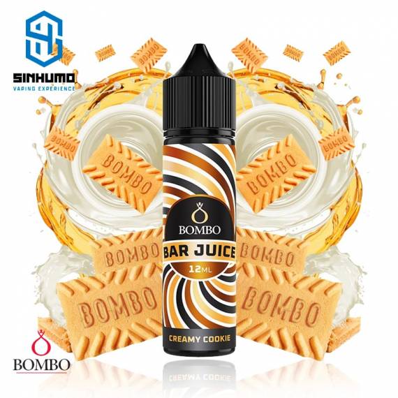 Aroma Creamy Cookie 12ml (Longfill) Bar Juice by Bombo E-liquids