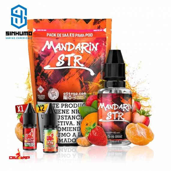 Mandarin STR (Pack de Sales) 28ml By Oil4Vap